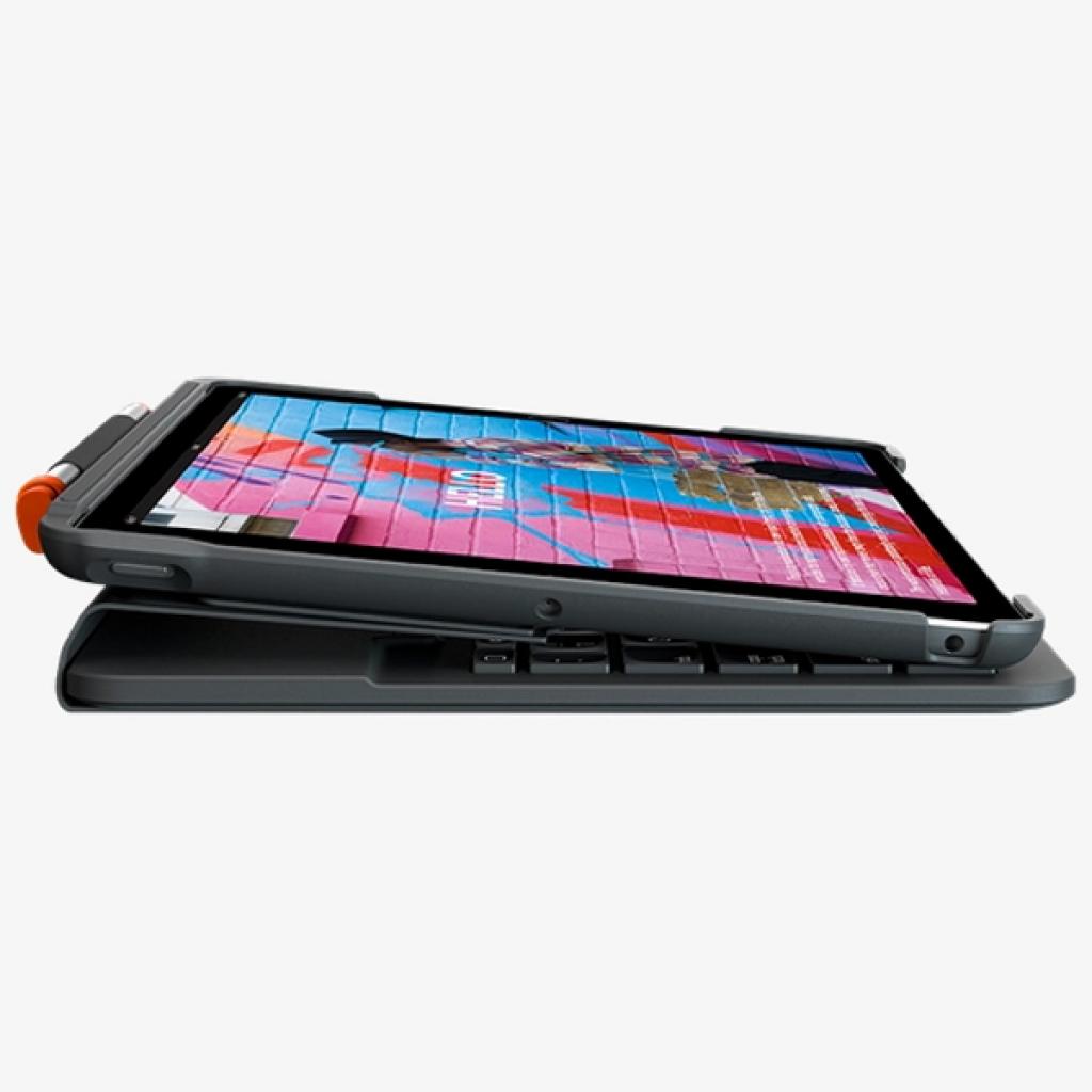 Чохол до планшета Logitech Slim Folio for iPad (7th generation) - GRAPHITE - RUS - BT - (L920-009652) - зображення 5