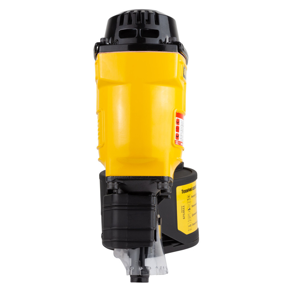 Цвяхозабивач Sigma котушковий 1.56л/удар 8бар цвяхи 45-70мм (6713511) - зображення 3