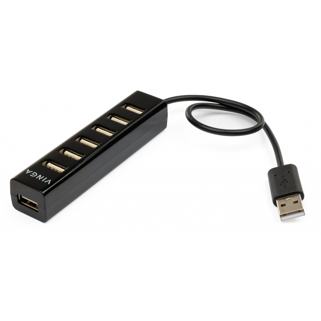 Концентратор Vinga USB2.0 to 7*USB2.0 HUB (VHA2A7) - зображення 2