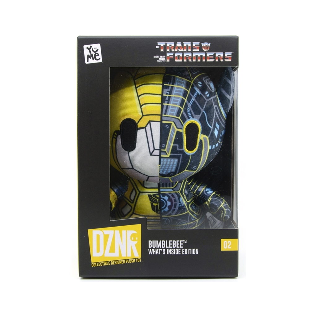 М'яка іграшка YUME колекційна Transformers - Bumble Bee м'яконабивна (19310) - зображення 4