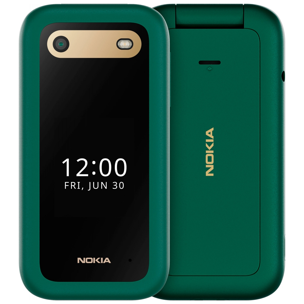 Мобільний телефон Nokia 2660 Flip Green - зображення 1