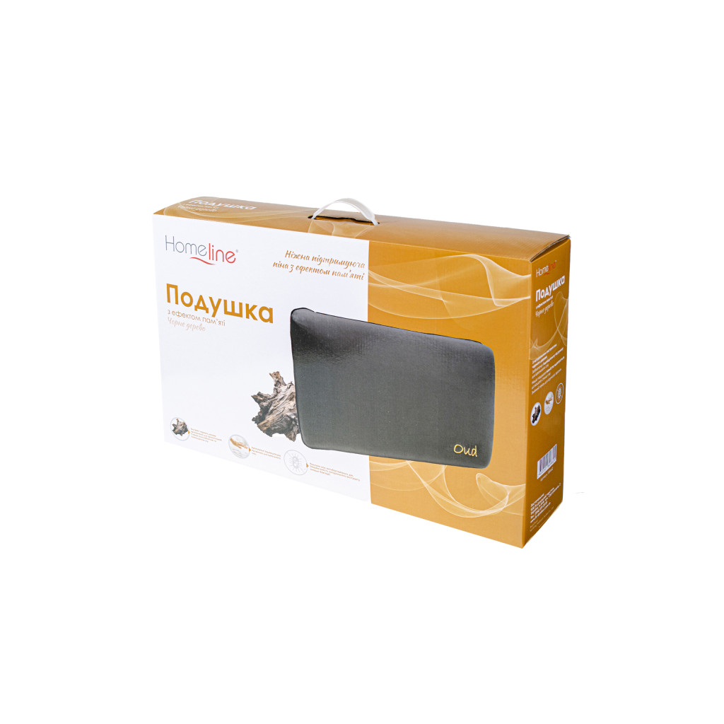 Подушка Home Line ортопедична з ароматом чорного дерева 60 х 40 х 13 см (180662) - зображення 2