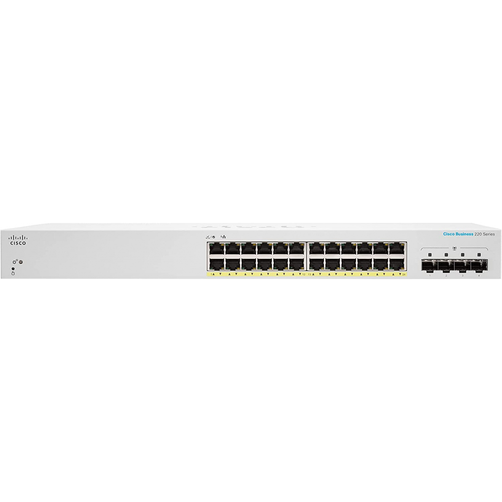 Комутатор мережевий Cisco CBS220-24T-4G-EU - зображення 2