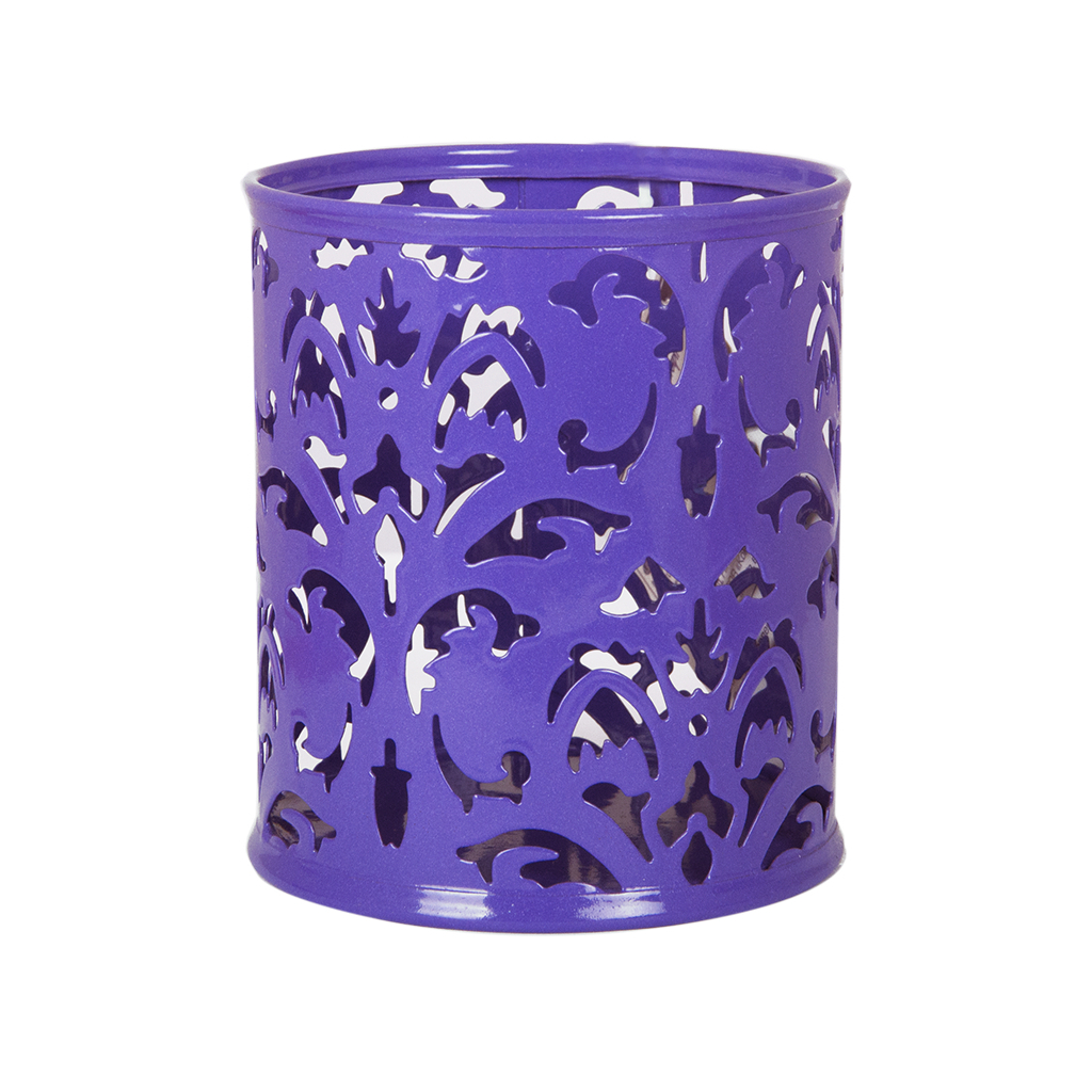 Підставка для ручок Buromax BAROCCO, металева, фіолетова (BM.6204-07) - зображення 1