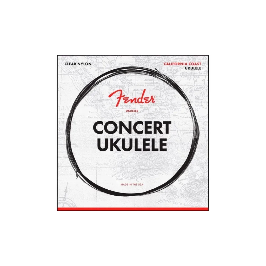 Струни для гітари Fender Concert Ukulele Strings (227873) - зображення 1