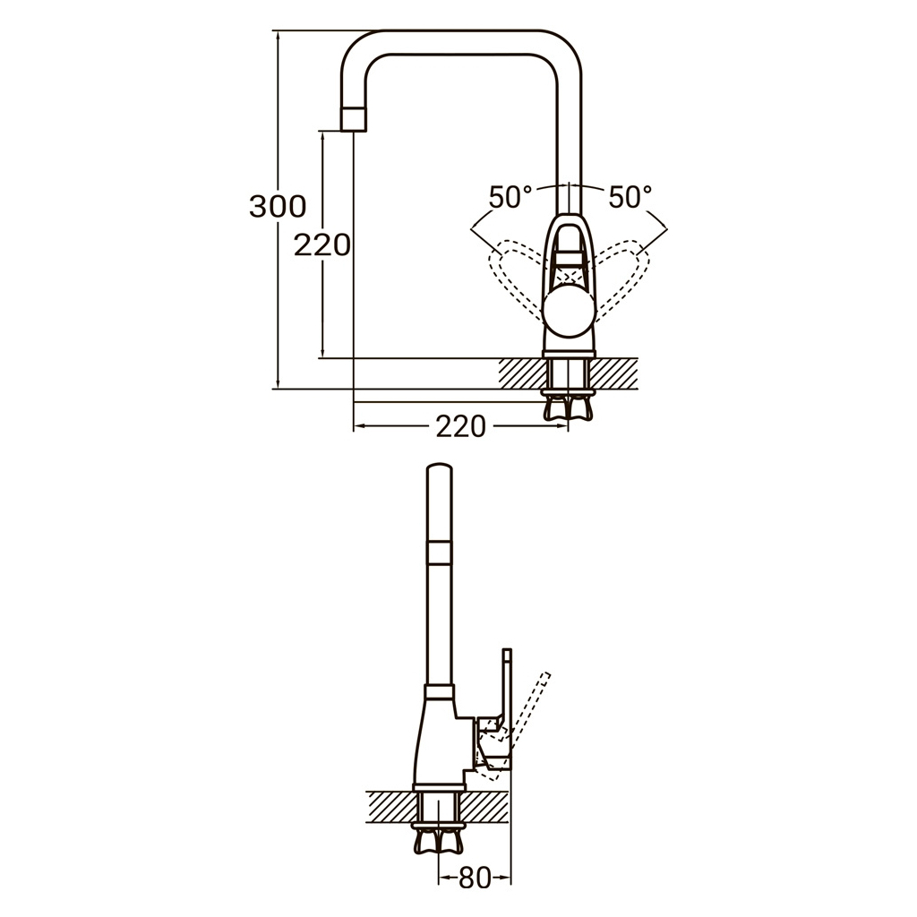 Змішувач AQUATICA HL-4B230C - зображення 5