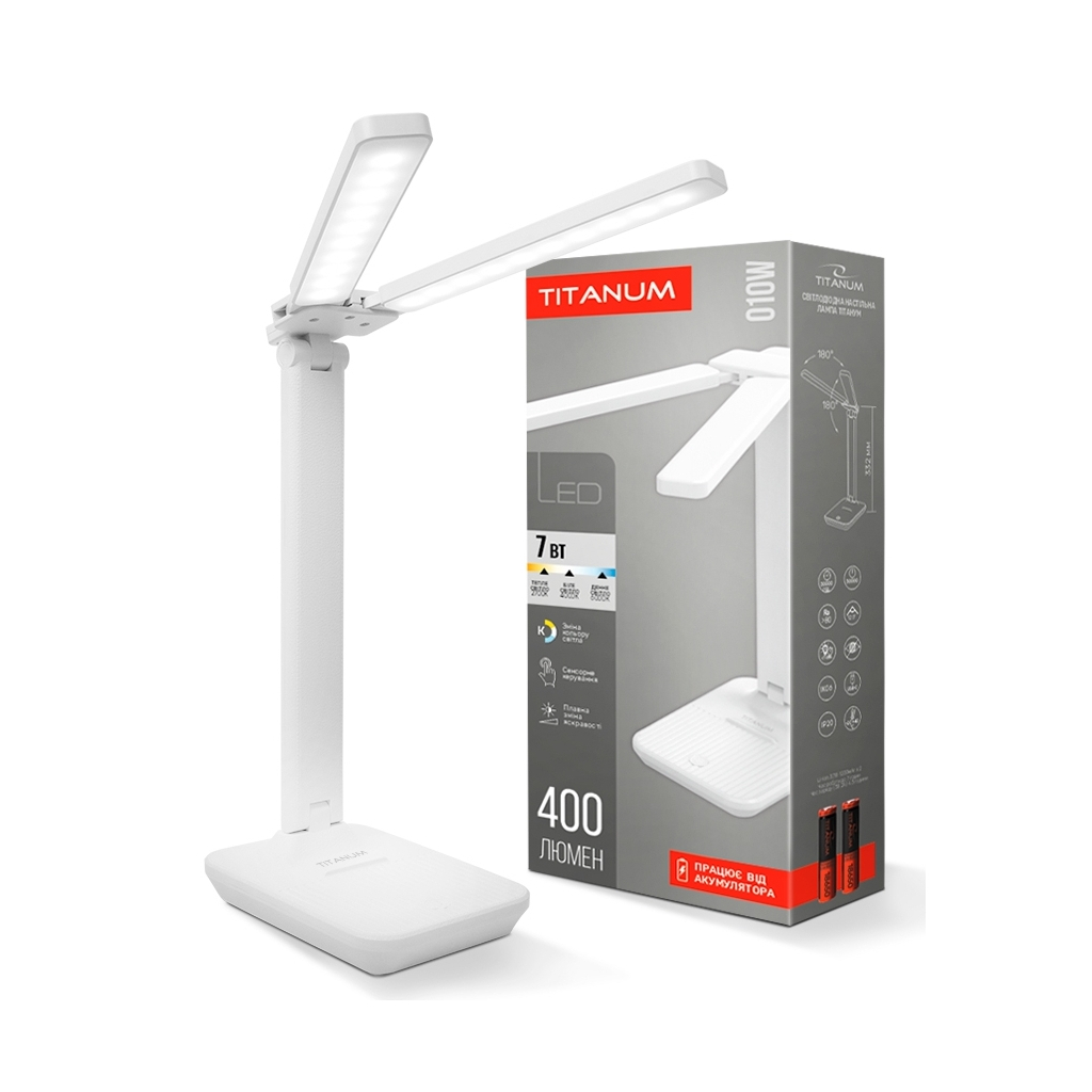Настільна лампа TITANUM LED 7W 2700-6000K (TLTF-010W) - зображення 4