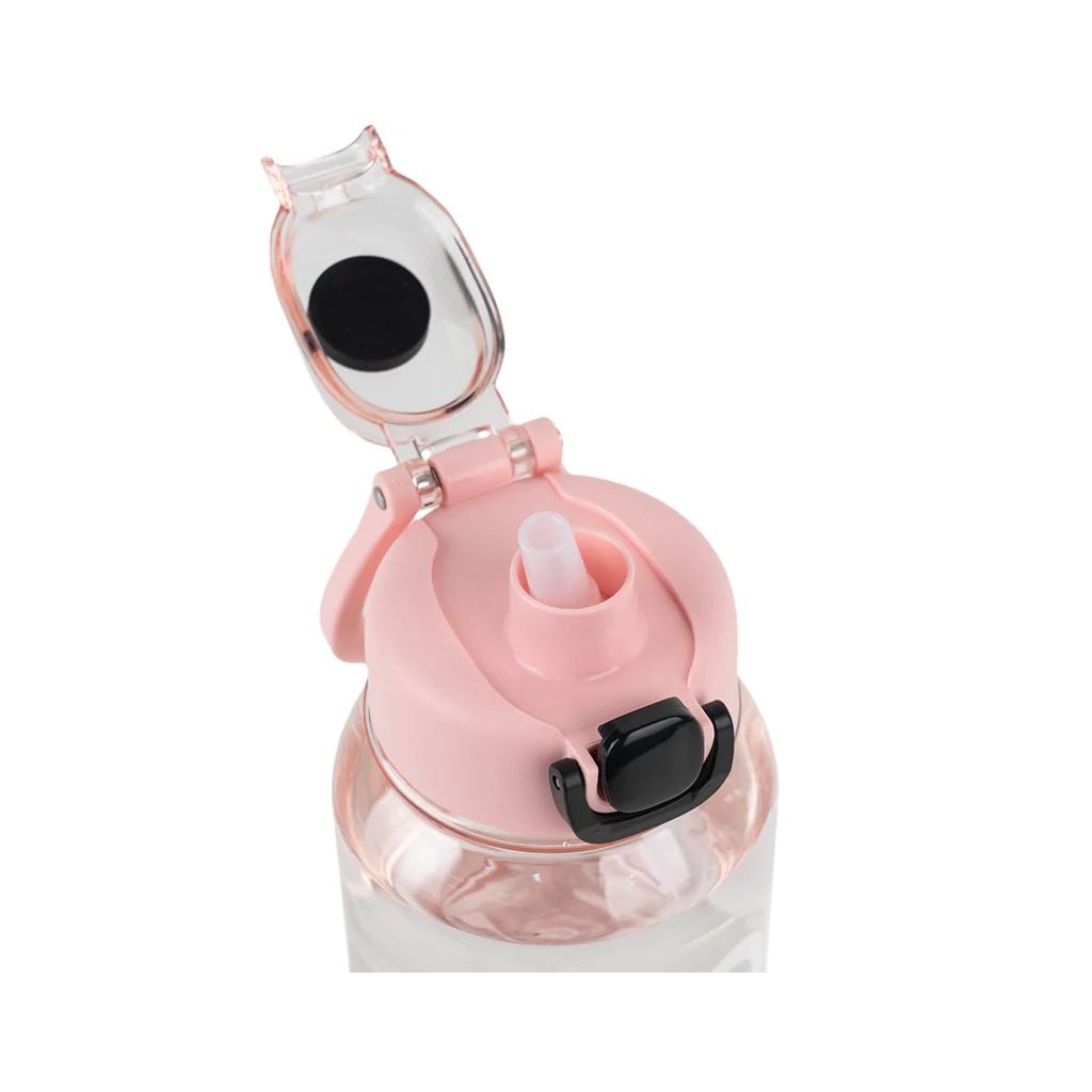 Поїльник-непроливайка Kite 700 мл, рожево-чорна (K25-1217-3) - зображення 4