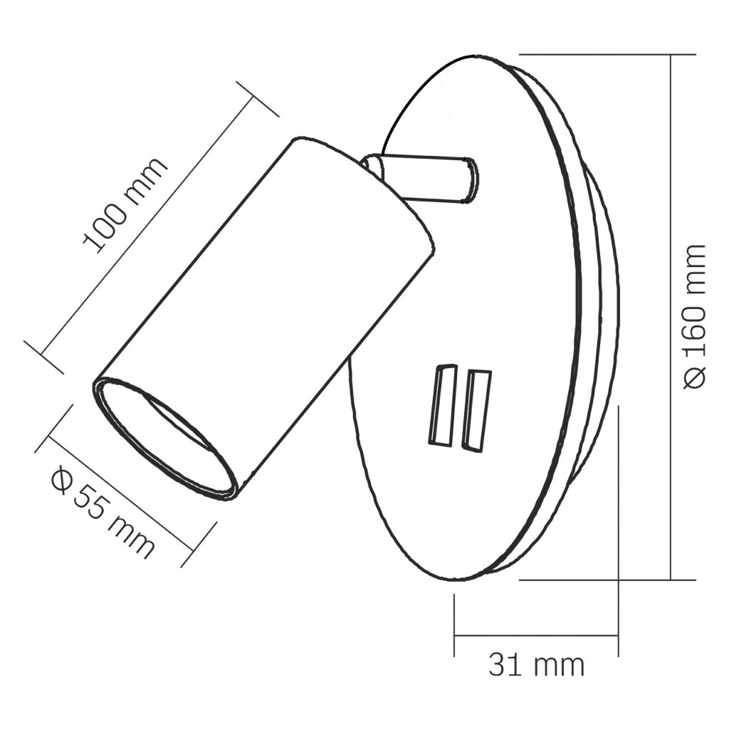 Світильник точковий Videx VL-SPF24E-B - изображение 3