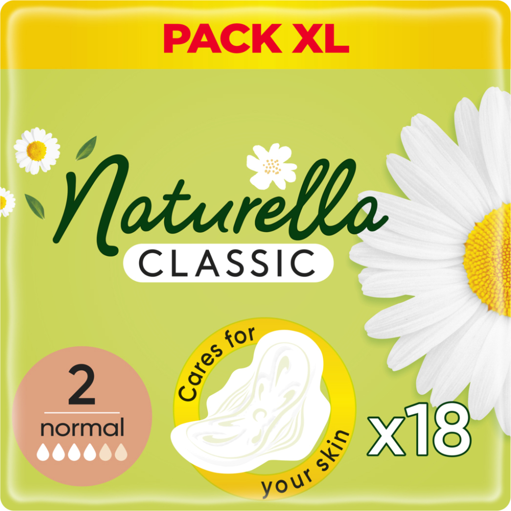 Гігієнічні прокладки Naturella Classic Normal (Розмір 2) 18 шт. (8001090850638) - изображение 1