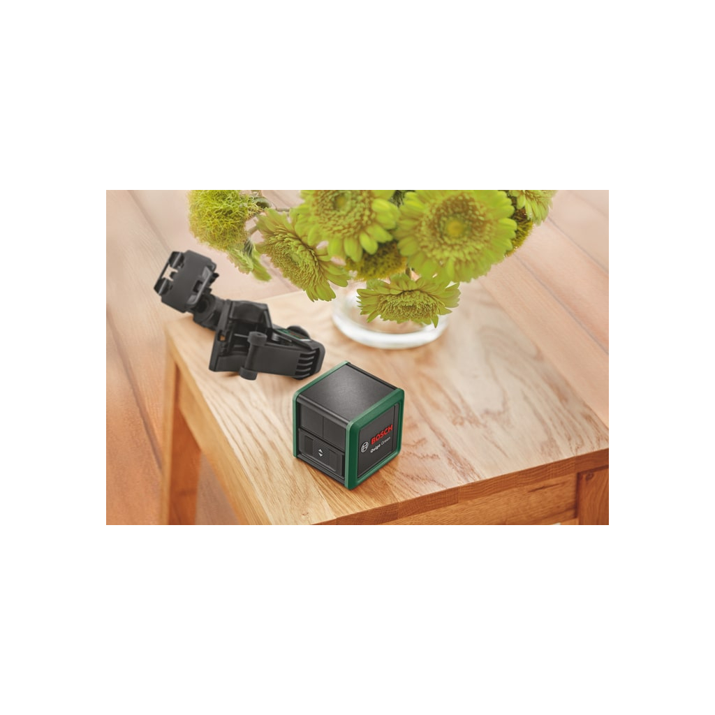 Лазерний нівелір Bosch Quigo Green, точність ± 0.8 мм/м, 12 м, зелений, 0.27 кг (0.603.663.C02) - зображення 2