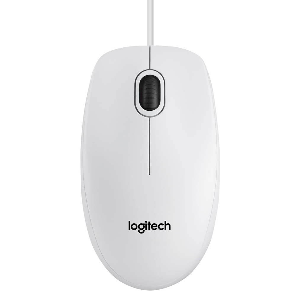Мишка Logitech B100 White (910-003360) - зображення 1