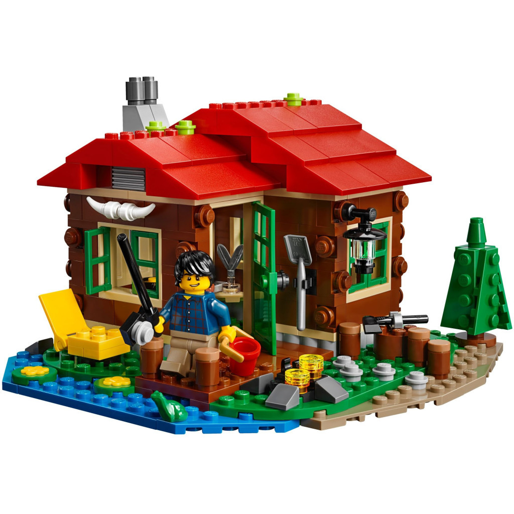 Конструктор LEGO Creator Будиночок на березі озера (31048) - зображення 3