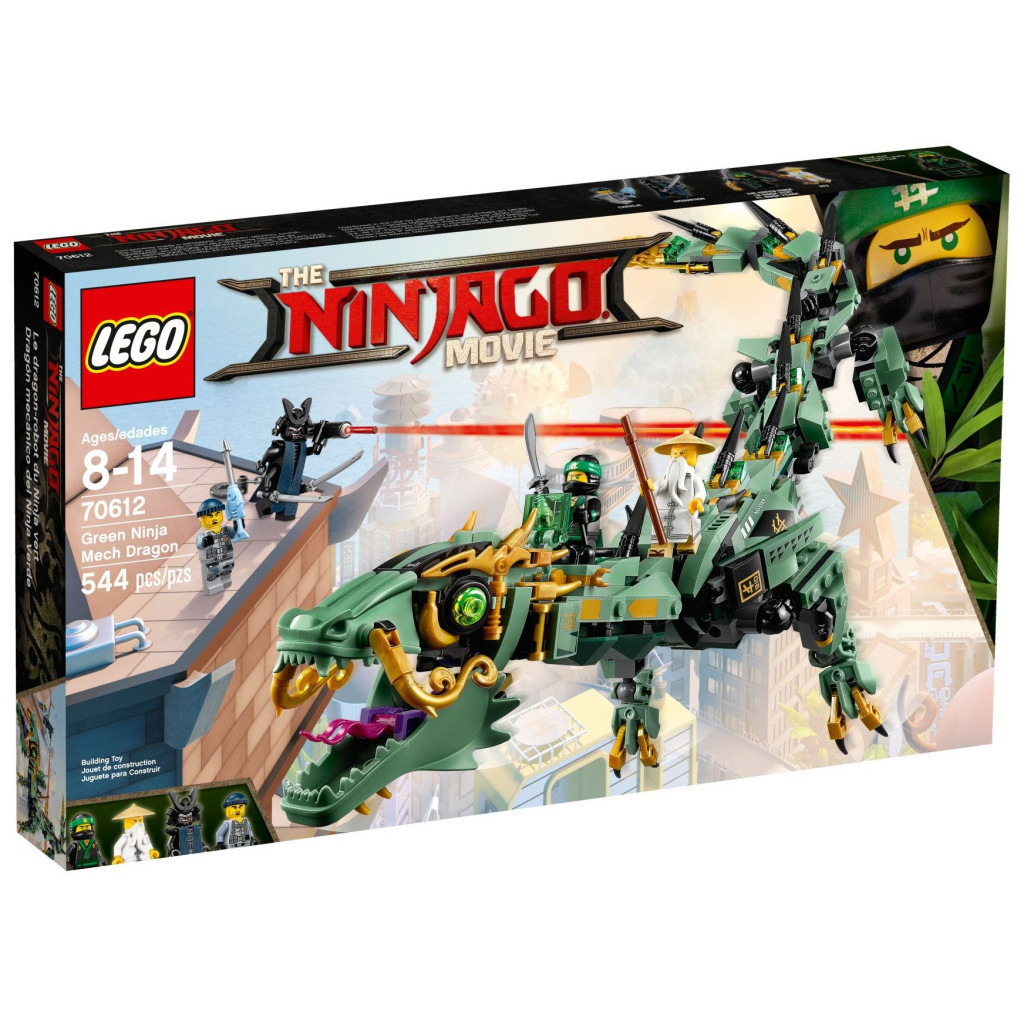 Конструктор LEGO NINJAGO Механічний Дракон Зеленого Ніндзя (70612) - зображення 1