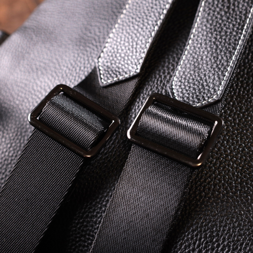 Сумка Vintage 2 в 1 рюкзак з натуральної шкіри Чорний (22314) - зображення 11