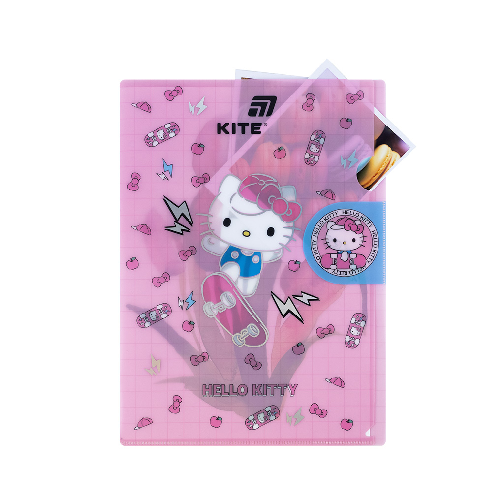 Папка - куточок Kite із клапаном A4 Hello Kitty- 4 (HK25-248-4) - зображення 5