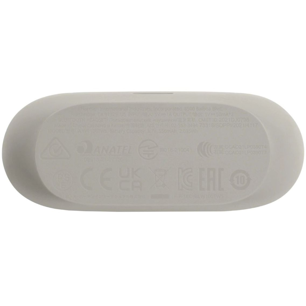 Навушники JBL Vibe 100 TWS Silver (JBLV100TWSIVREU) - зображення 7