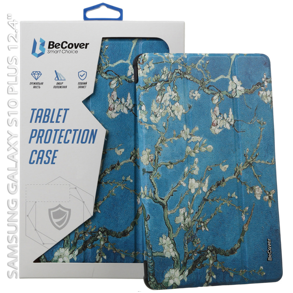 Чохол до планшета BeCover Smart Case Samsung Galaxy Tab S10 Plus (SM-X820/SM-X826) 12.4" Spring (712249) - зображення 7