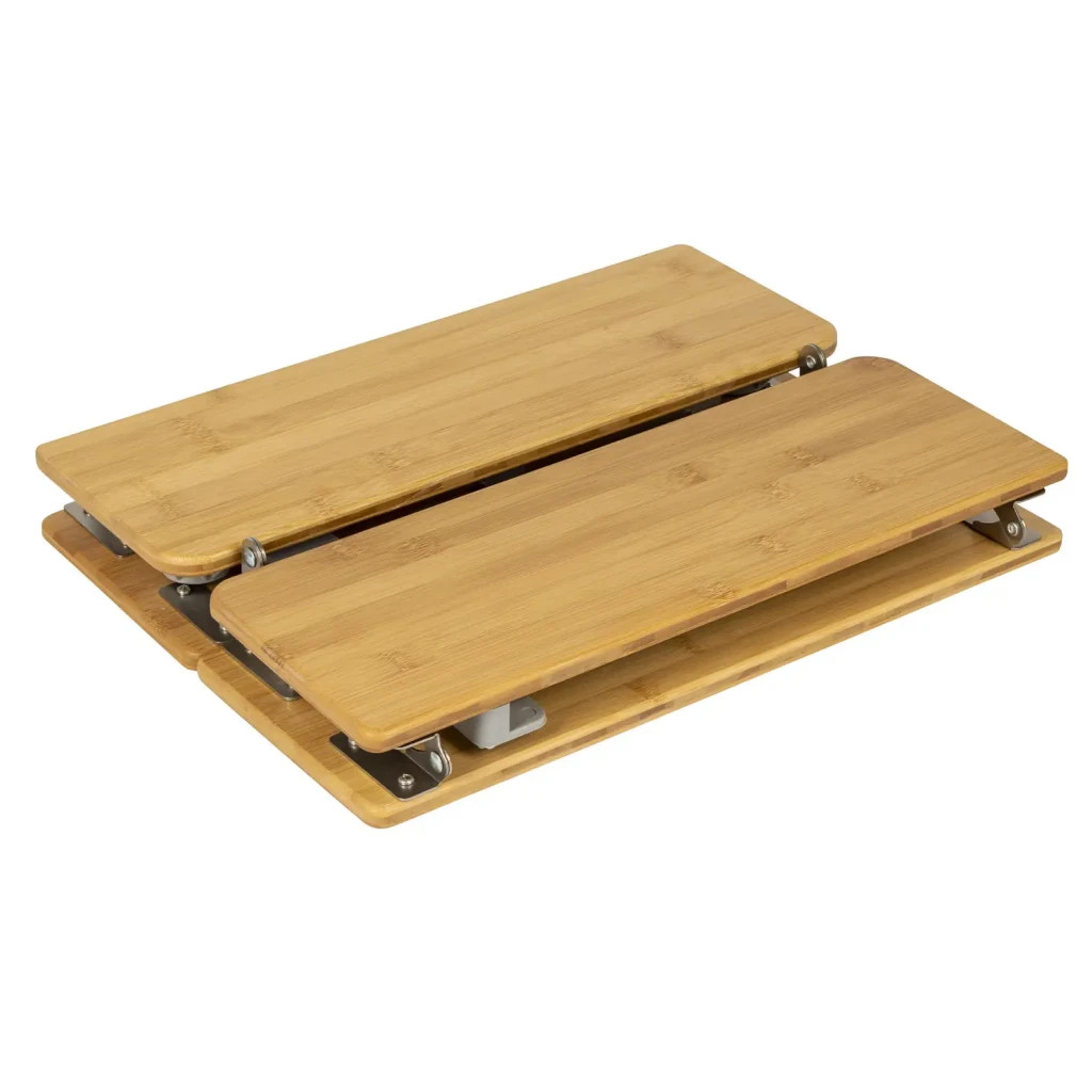 Туристичний стіл Bo-Camp Southwark 60x40cm Bamboo Brown (1404644) - зображення 9