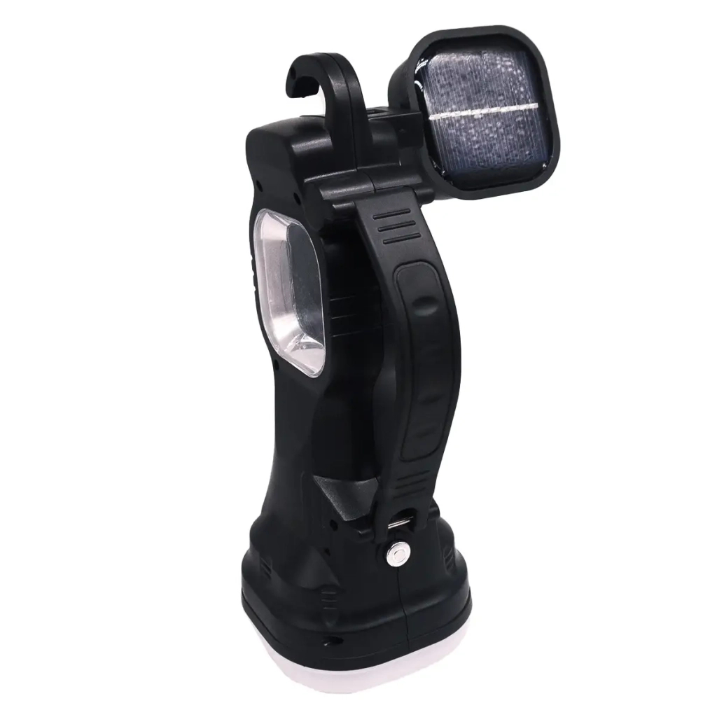 Ліхтар Quantum Stalker 3W LED+COB solar з USB (QM-FL3020) - зображення 3