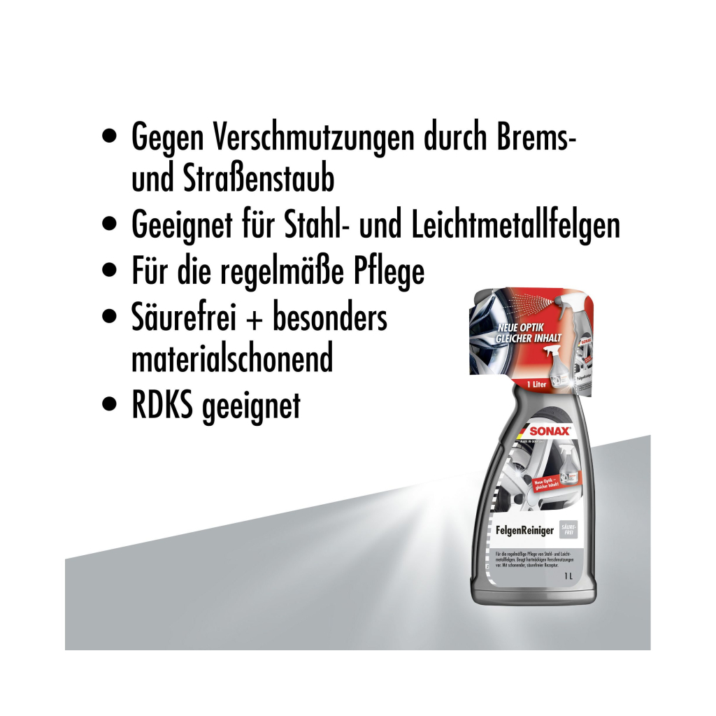 Автомобільний очисник Sonax Felgenreiniger 1л (430341) - изображение 3