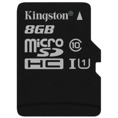 Карта пам'яті Kingston 8GB microSDXC Class 10 UHS-I (SDC10G2/8GBSP) - зображення 1