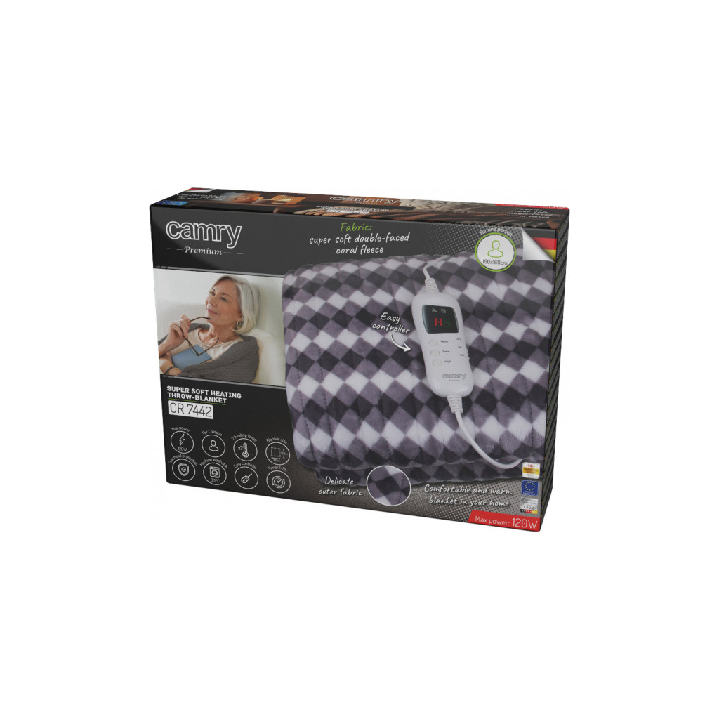 Електричне простирадло Camry CR7442 - изображение 6