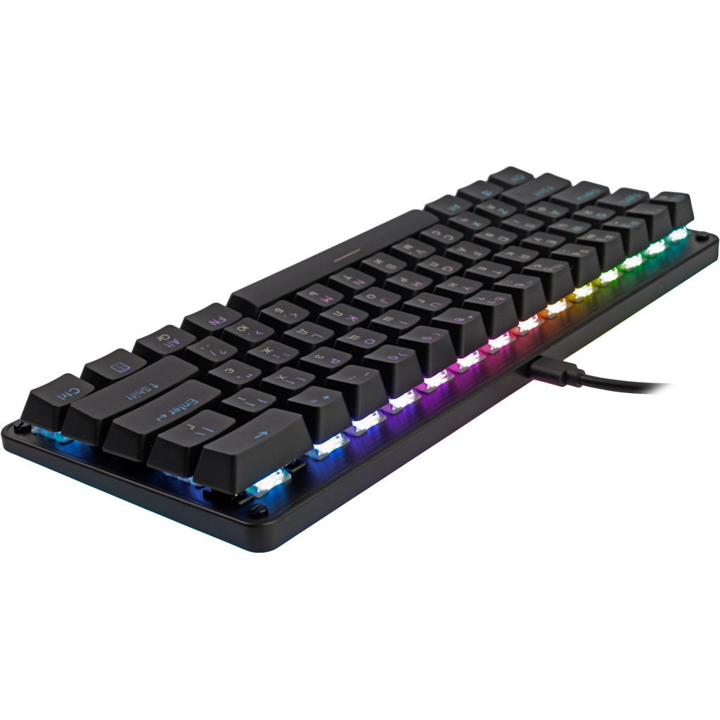 Клавіатура Cougar Puri Mini RGB USB Black (Puri Mini RGB) - зображення 3