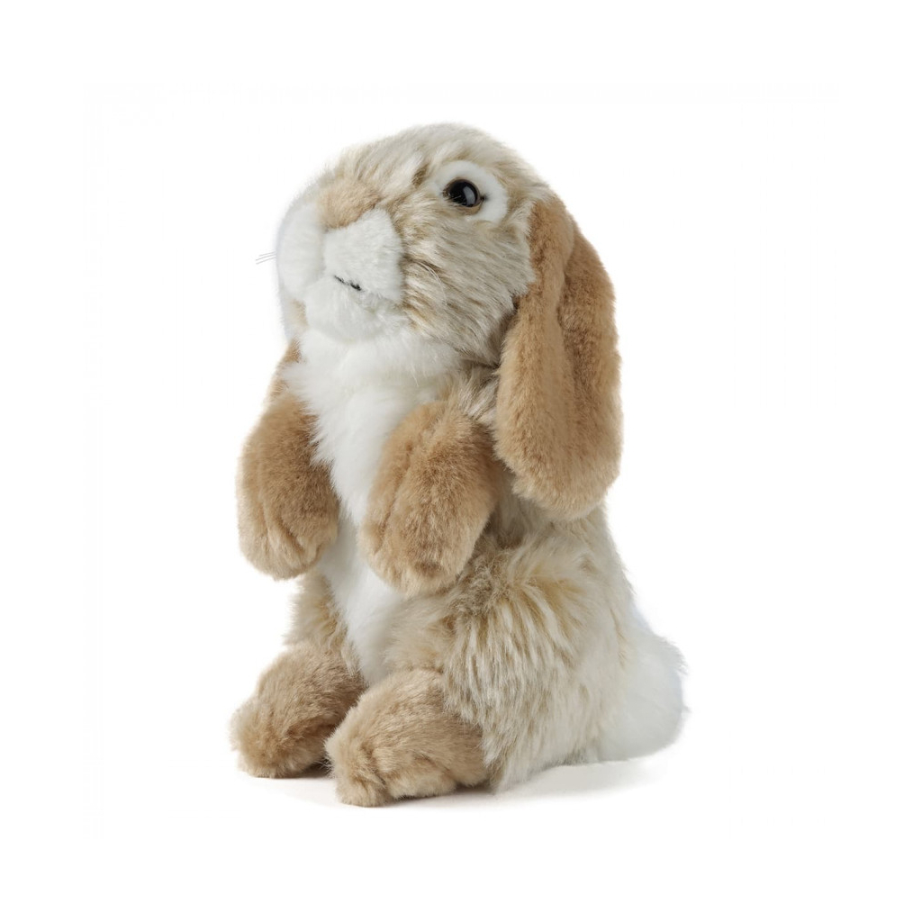 М'яка іграшка Keycraft Коричневий вухатий кролик 19см (6337366) - зображення 1