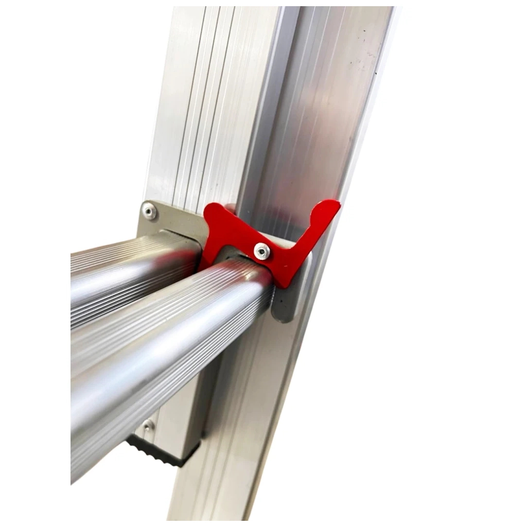 Драбина GTM 3-секції, розкладна, 3*10сх. 2,72-6,5м (KME310) - зображення 5