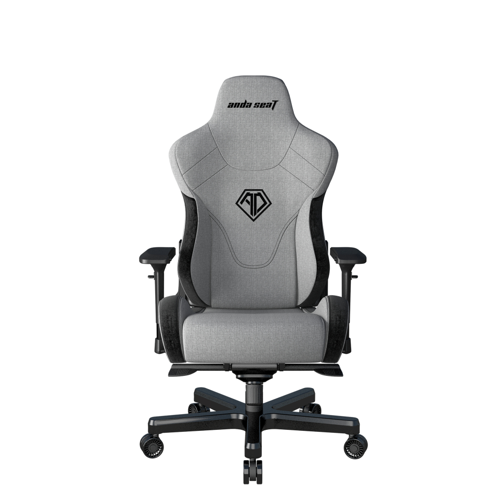 Крісло ігрове Anda Seat T-Pro 2 Size XL Grey/Black (AD12XLLA-01-GB-F) - зображення 7
