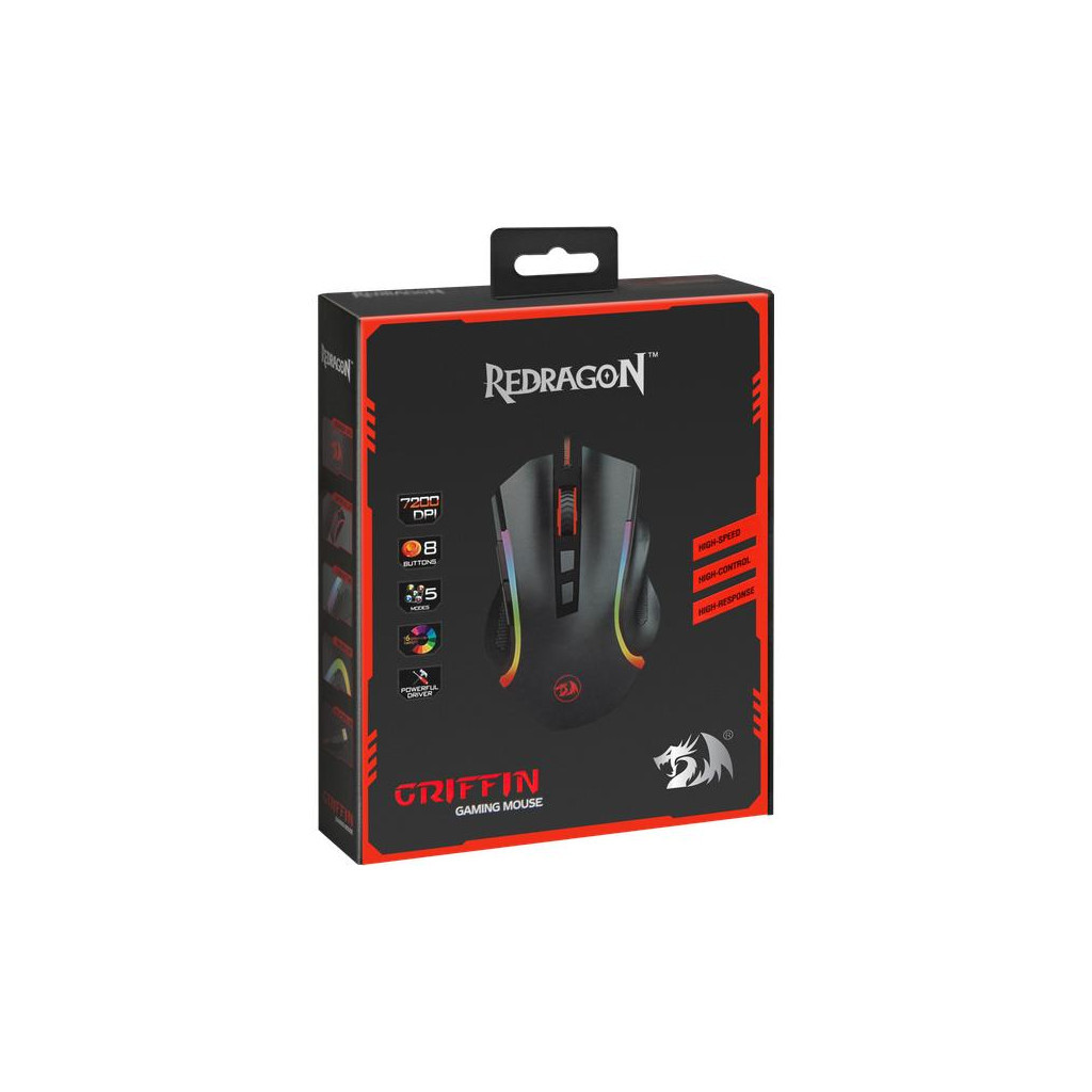 Мишка Redragon Griffin Black (75093) - зображення 7