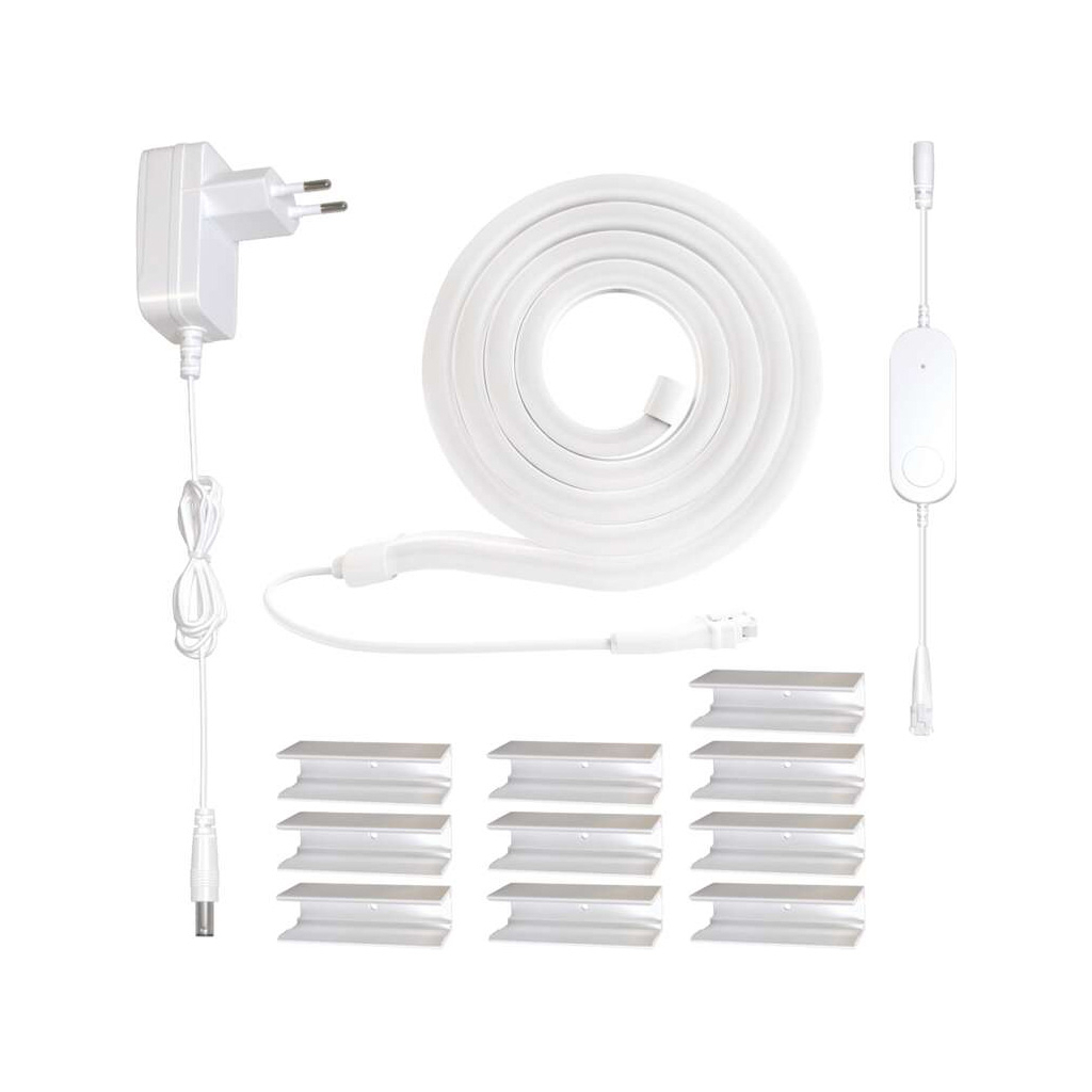 Світлодіодна стрічка EMOS ZPW313I NEON white 3 m 24 Вт RGBIC WiFi (ZPW313I) - изображение 3