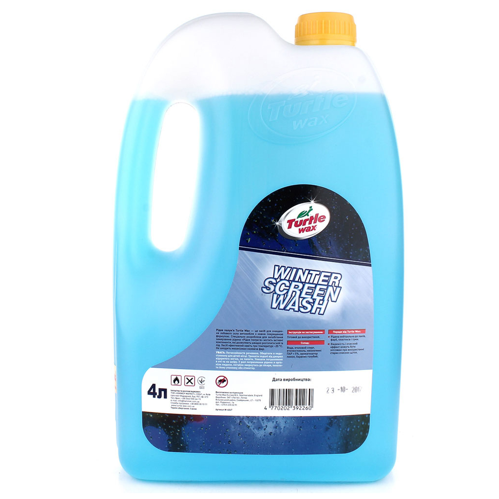 Омивач автомобільний TURTLE WAX зимовий -20C 4л (Т4047) - зображення 3