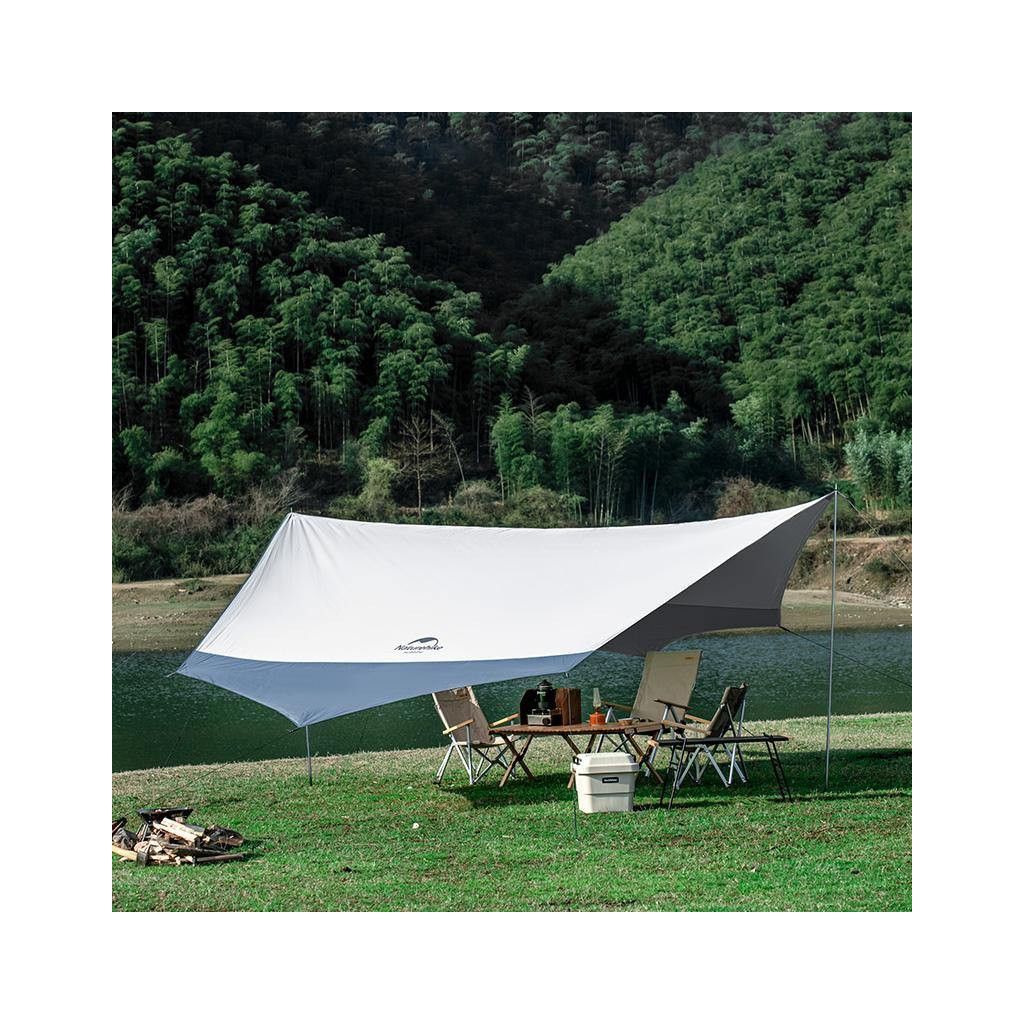 Тент Naturehike Hexagon NH16T013-S 150D Blue/Grey (6927595777794) - зображення 2