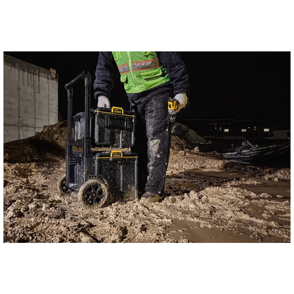 Ящик для інструментів DeWALT Ящик-візок TOUGHSYSTEM 2.0 608х500х990 мм (DWST83295-1) - зображення 2