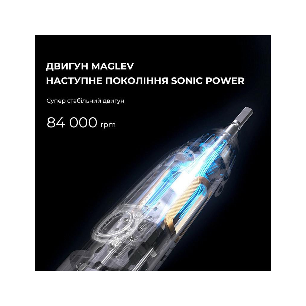 Електрична зубна щітка Oclean X Plus Pro Digital Blue (6970810556186) - зображення 6