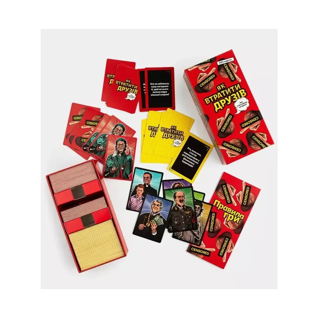 Настільна гра Fun Games Shop Як втратити друзів (укр.) (FGS66) - зображення 3