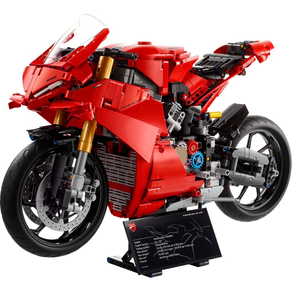 Конструктор LEGO Technic Мотоцикл Ducati Panigale V4 S (42202) - зображення 2