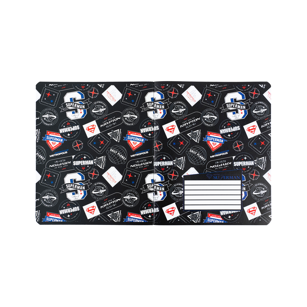 Зошит Kite DC Comics 48 аркушів, клітинка (DC24-259) - изображение 4