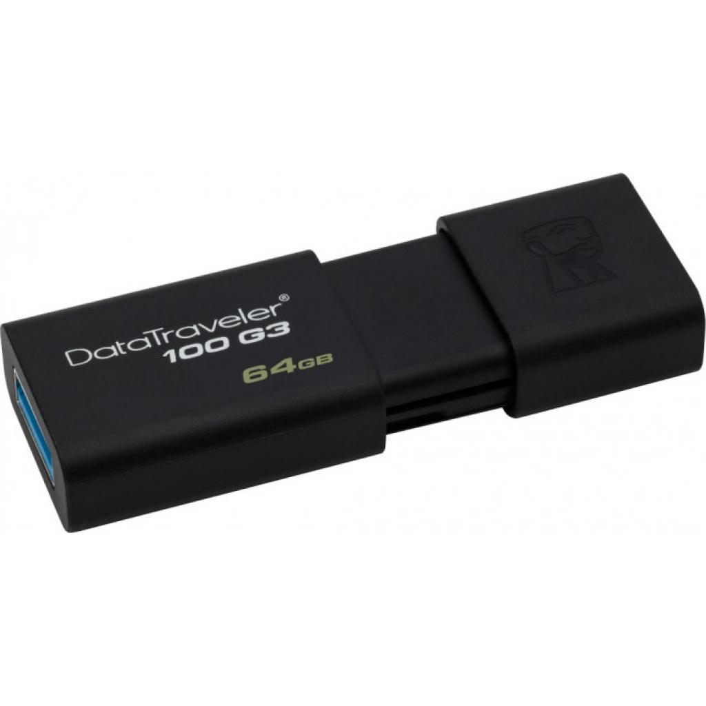 USB флеш накопичувач Kingston 2x64GB DataTraveler 100 G3 USB 3.0 (DT100G3/64GB-2P) - зображення 5