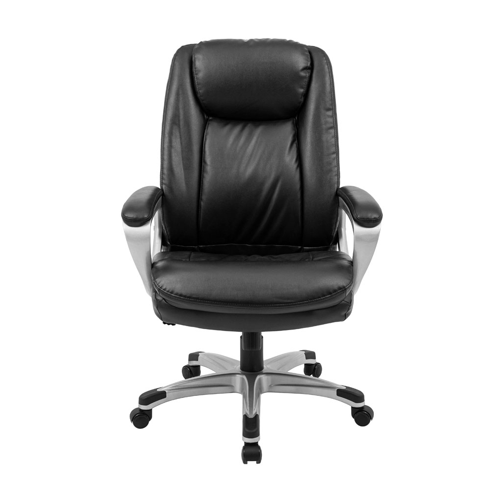 Офісне крісло Richman Еліт Про Пластик Річ M-1 (Tilt) Шкіра Спліт Чорна (R00000041855) - зображення 2