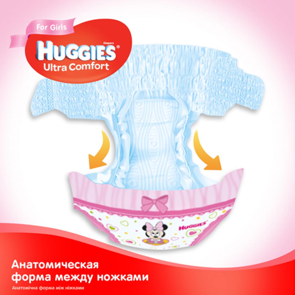 Підгузки Huggies Ultra Comfort 5 Mega для дівчаток (12-22 кг) 112 шт (56x2) (5029054218129) - зображення 6