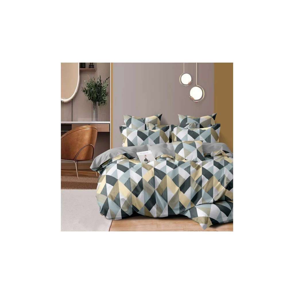 Постільна білизна Tiare Люкс 168 Сатин євро (168_Lux_ev) - зображення 1