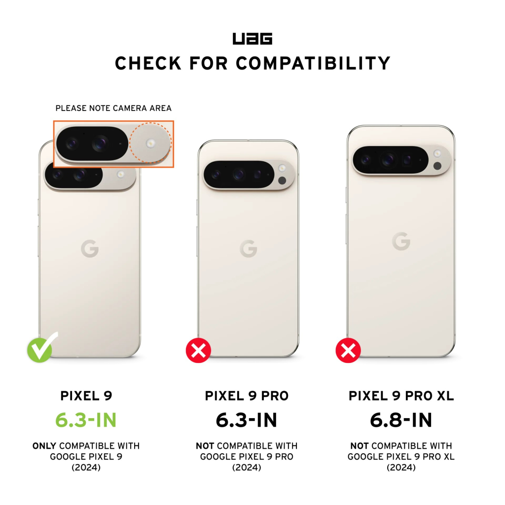Чохол до мобільного телефона UAG Google Pixel 9 Plyo Pro Magnetic Ice/Silver (614457114333) - зображення 9
