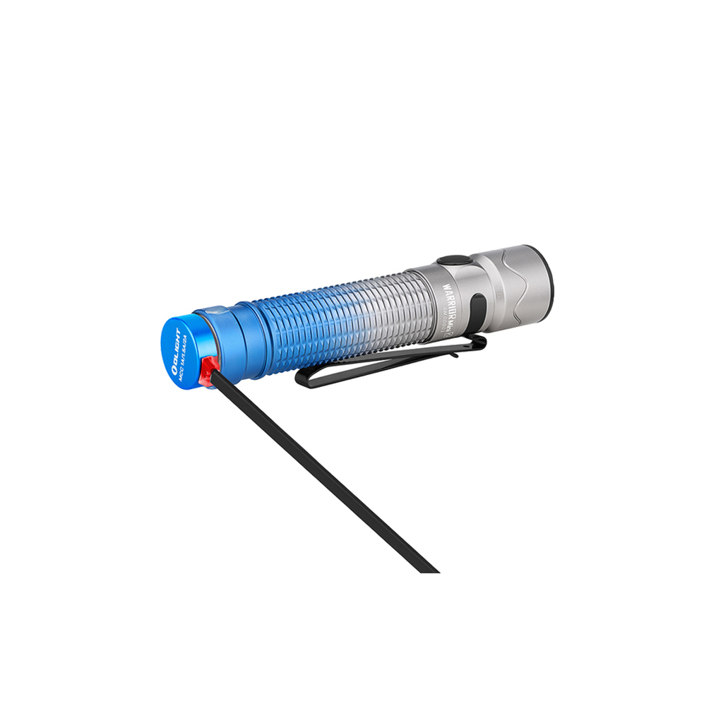 Ліхтар Olight Warrior Mini 2 Limited Edition Grey/Blue (Warrior Mini 2 MS) - зображення 2