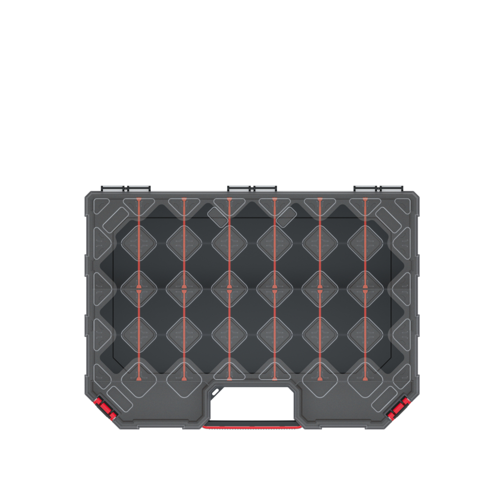 Ящик для інструментів Kistenberg набір органайзерів, 415*290*290, TAGER CASE, KTC40306S (KTC40306S) - зображення 5