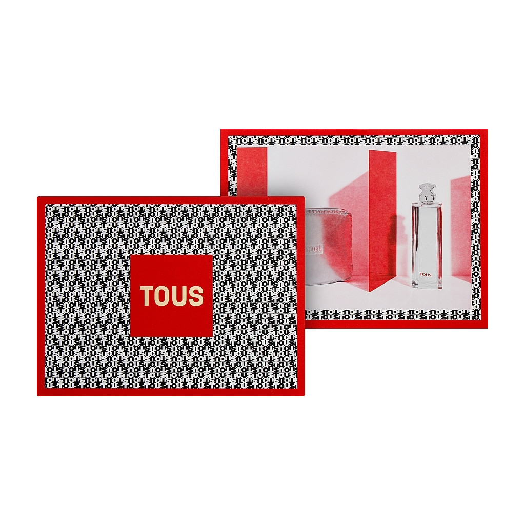 Набір косметики Tous Eau de Toilette туалетна вода 90 мл + косметичка (8436603330640) - picture 1