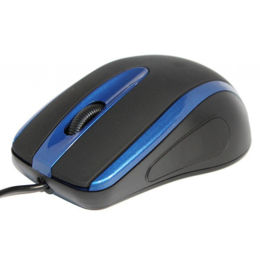 Мишка Havit V-MS753 USB Black/Blue (23938) - зображення 1