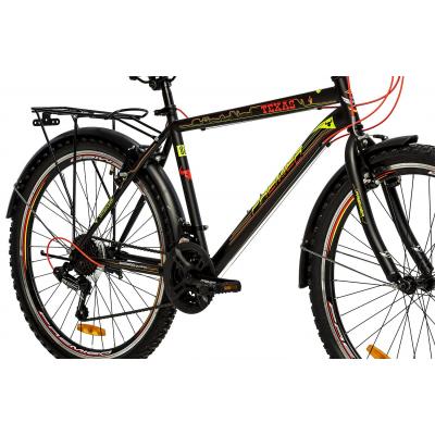 Велосипед Premier Texas 26 V-brake 18" Black - Yellow 2018 (SP0004681) - зображення 3